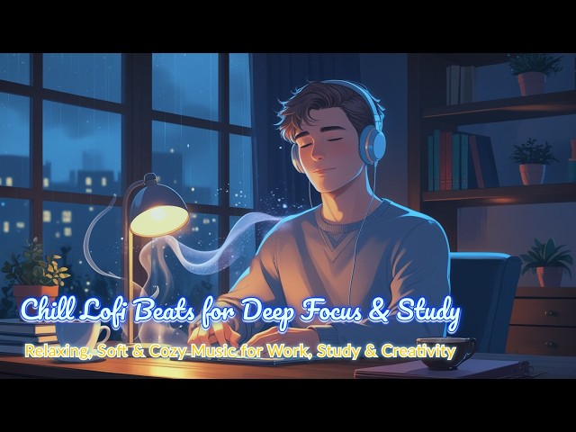 Deep Focus Lofi Beats || Soft & Chill Mix for Studying, Work, & Relaxation 🎧