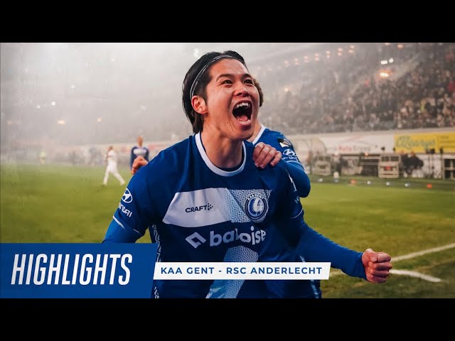 🎬 KAA Gent - RSC Anderlecht: 1-0 (MD 24 JPL)