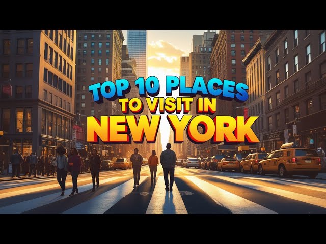 Top 10 Must-Visit Places in New York City for 2025 !