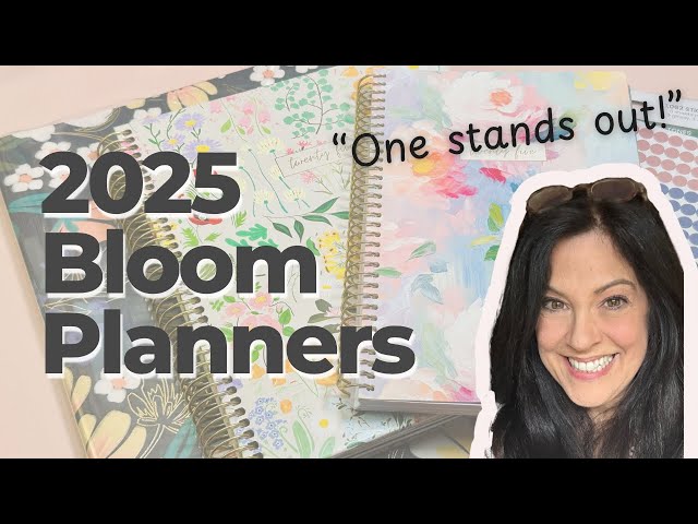 Review! | BLOOM 2025 PLANNERS | Monthly | Softbound | Vision (Hardbound) | ONE STANDS OUT!