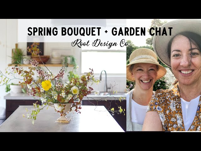 The Best Size to Make Your Garden Beds + a Spring Bouquet demo