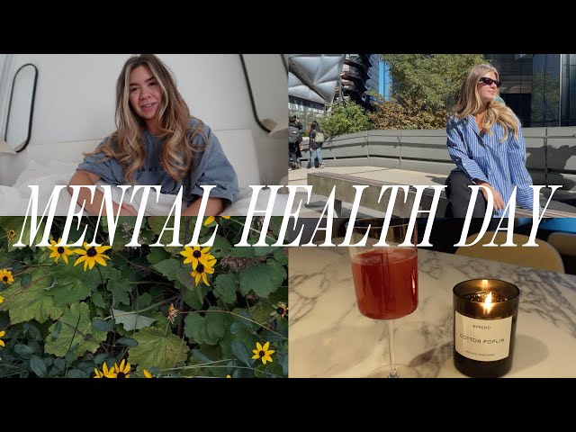 mental health day vlog ☁️🌻🧸 relax, recharge, & reset with me