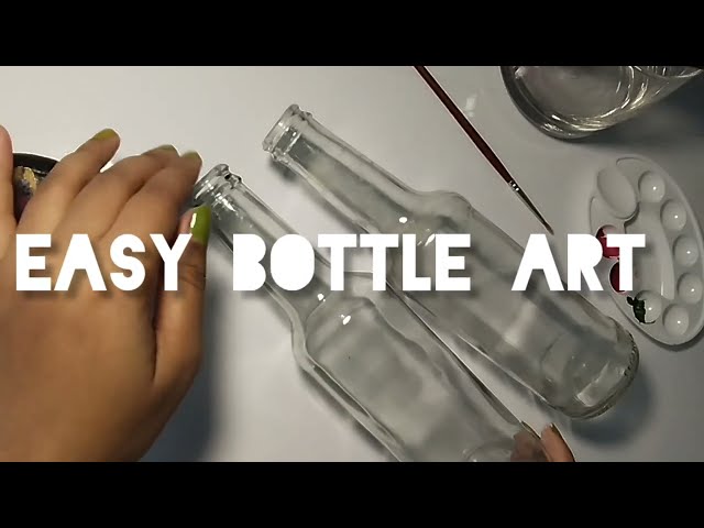 creativeart bottle art made easy🖌️🎨