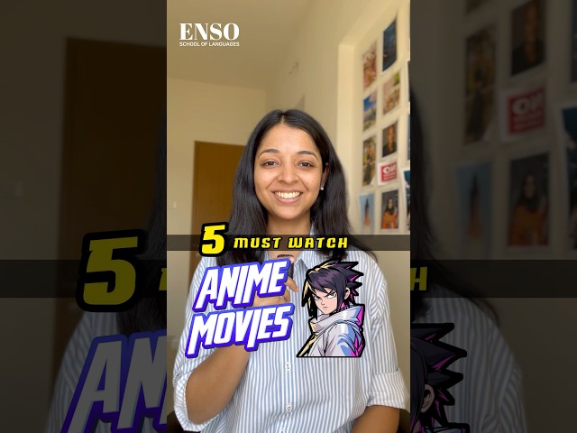 5 Must Watch Anime Movies 🍿🇯🇵 #anime #animemovies #animeshorts