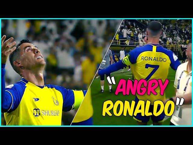 Angry Ronaldo Pushes Al Shabab Goalkeeper During Fight | Ronaldo Sujud (Sajda) Celebration Al Nassr: