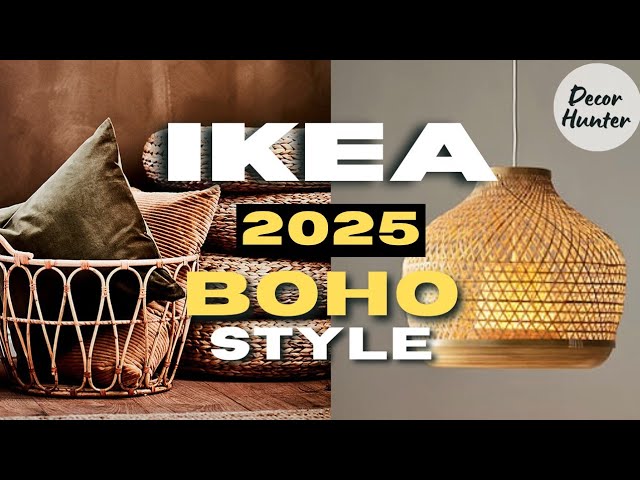 30 IKEA Boho Style Products You Need In 2025 | IKEA Shop With Me 2025