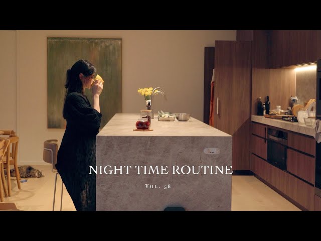 Night Time Routine 🌃 | A Cozy 5PM to 10PM Vlog: Unpacking Groceries, Dinner Prep, & Waffles