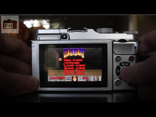 Doom on Fuji Camera