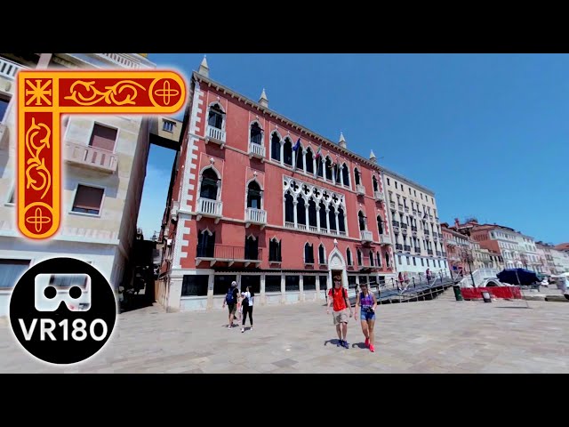 Venice VR - A (not so) busy Street (Location of Himeya Company) - VR180 & 360 3D