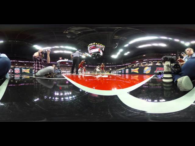 360 video from ISU vs. Oklahoma, Big 12 Tournament