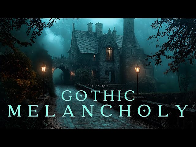 Moody Gothic Evening | Melancholic Piano for Studying, Focus & Relaxing | Dark Academia