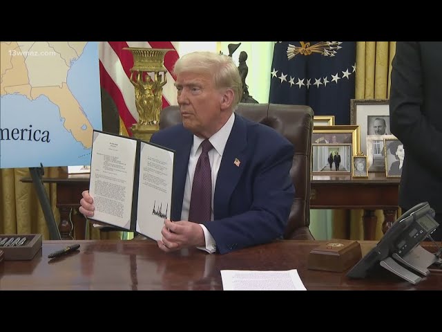 Donald Trump signs executive order for reciprocal tariffs of US trading partners