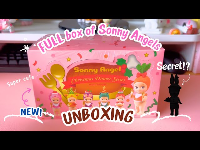 Unboxing SONNY ANGELS 🎄Christmas Dinner Series | I PULLED A SECRET!? 😭