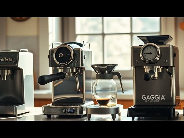 Breville Barista Express v De'Longhi La Specialista v Gaggia Classic Pro Best Espresso Machine 2025!