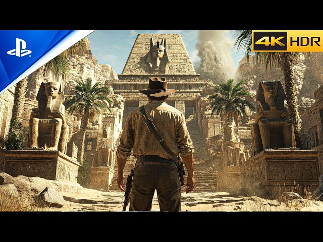 Indiana Jones and the Great Circle - NEW ADVENTURE GAME LIKE UNCHARTED LOOKS AMAZING [4K60FPS HDR]