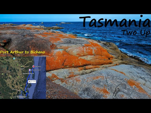 Ride from Port Arthur to Bicheno via Coles Bay, Tasmania Ep 7