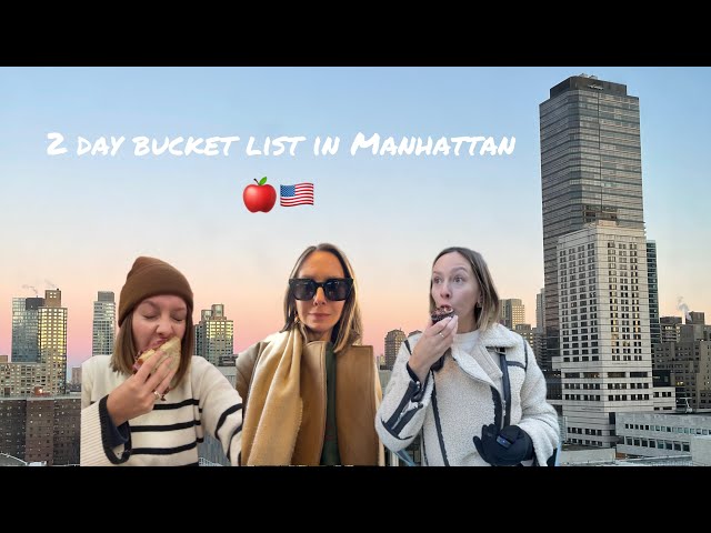 Tourist in Manhattan - 2 Day Bucket List as Voted by TikTok | British girl in America | Episode :7