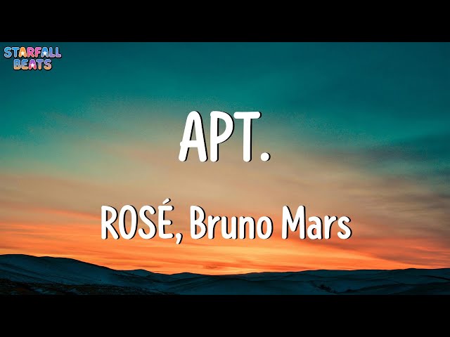 APT. (Lyrics) - ROSÉ, Bruno Mars, Lady Gaga, Loving Caliber, Revel Day (MIX LYRICS)