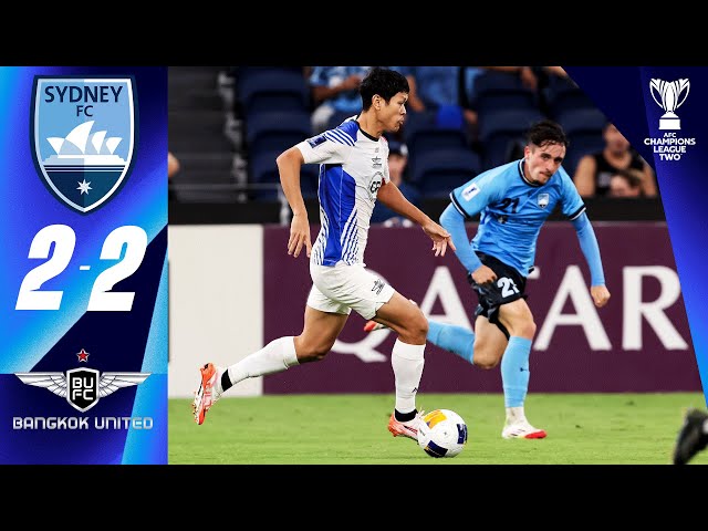 Thriller after Half-Time! | Sydney (AUS) - Bangkok UTD (THA) | Highlights AFC Champions League Two™