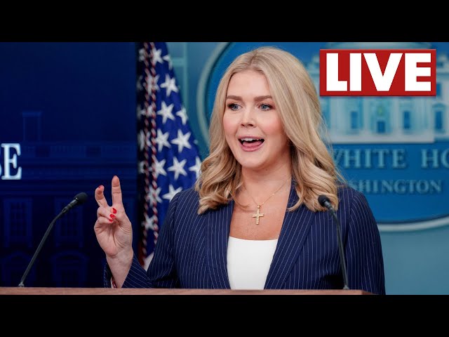 LIVE l Karoline Leavitt White House press briefing