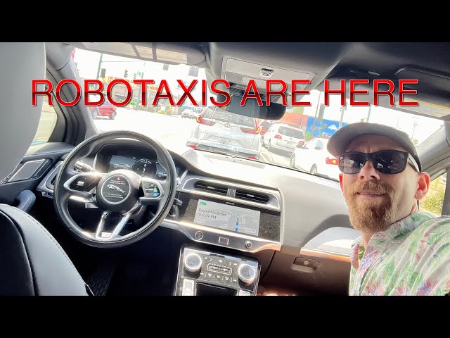 Riding a Waymo robotaxi in Arizona