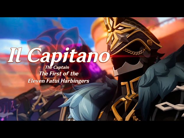 Capitano: "The Captain" All Appearances - Genshin Impact 5.0 Cutscene