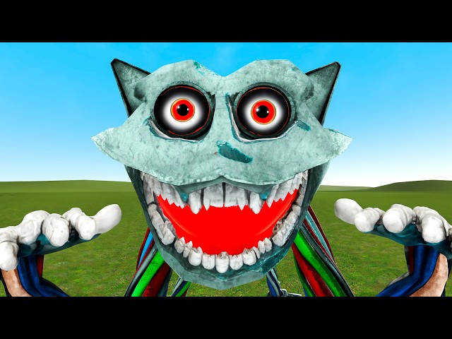 CATNAP ROBOT CHASING US IN SANDBOX GMOD ► Garry's Mod