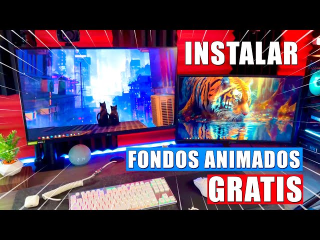 Cómo Instalar FONDOS ANIMADOS Gratis en Windows ✨ WALLPAPERS ANIMADOS