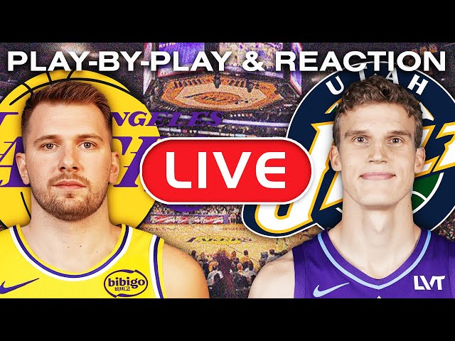 Los Angeles Lakers vs Utah Jazz LIVE Play-By-Play & Reaction