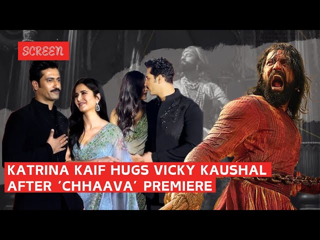 Vicky Kaushal Shines as Sambhaji Maharaj | ‘Chhaava’ Premiere Highlights | SCREEN