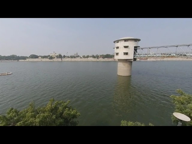 Subhash Bridge River front Garden INSTA 360 EVO VR 180 3D VIDEO