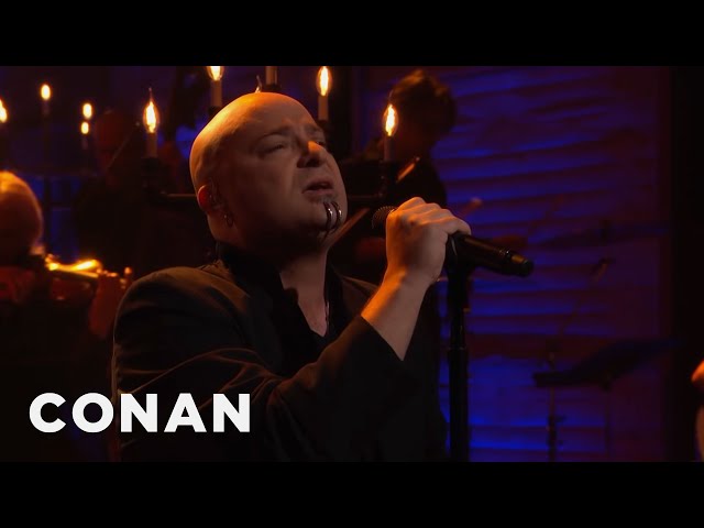 Disturbed "The Sound Of Silence" 03/28/16 | CONAN on TBS