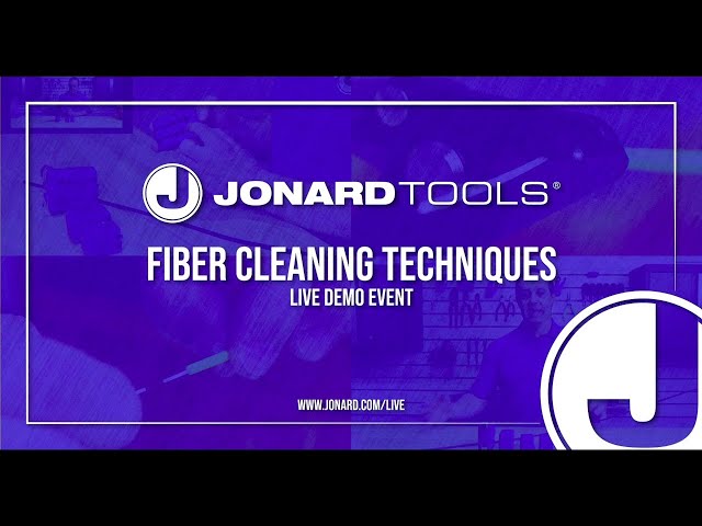 Fiber Cleaning Techniques Live Demo