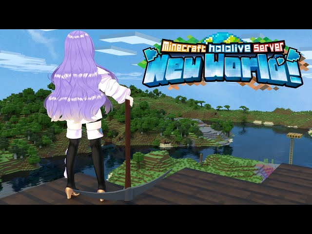 【Minecraft】holo new server?!【Moona Hoshinova】