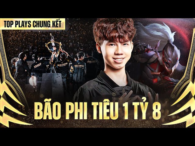 BÃO PHI TIÊU CỦA PHOENIX BIẾN 1S THÀNH KẺ VỀ NHÌ VĨ ĐẠI | TOP PLAYS CHUNG KẾT ĐTDV MÙA XUÂN 2024