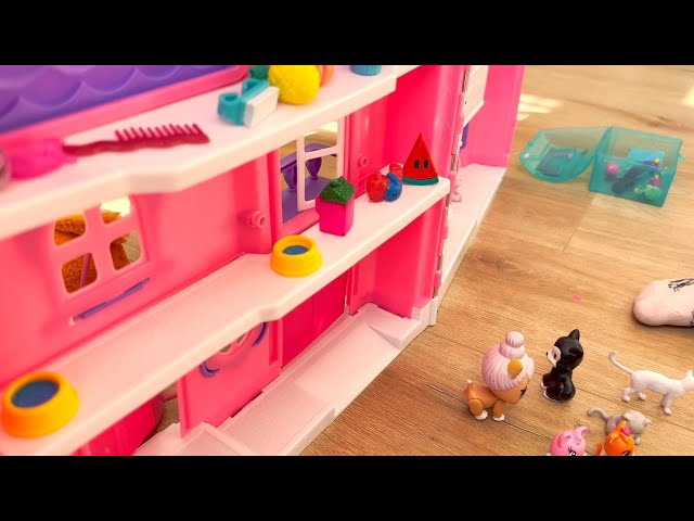 Pet Store Adventure! Gaby and Naomi toddlers - Barbie Dolls - Go to get a pet