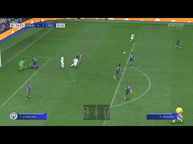 Benzema header save by Ederson | ManCity vs RealMadrid | UEFAChampionsleague Semifinal leg2 | FIFA22