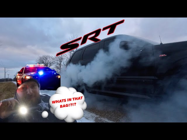 MASSIVE Burnout in Jeep SRT *POLICE tried Arresting Me!!