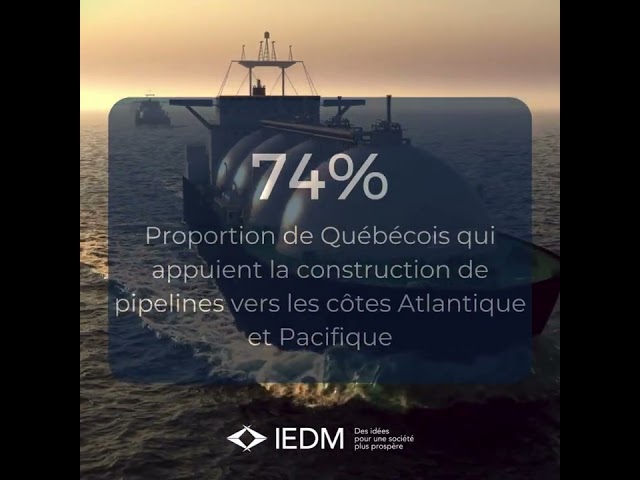 3 Québécois sur 4 appuient la construction de pipelines pour exporter de l'énergie outre-mer