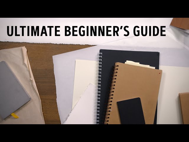 Ultimate Guide to Sketchbooks and Paper