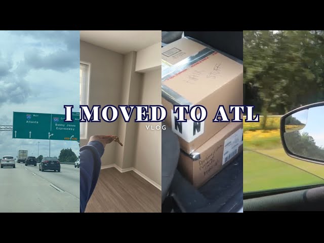 I MOVED TO ATL|FIRST APARTMENT AT 19|ROAD TRIP|PACKING *EMOTIONAL*