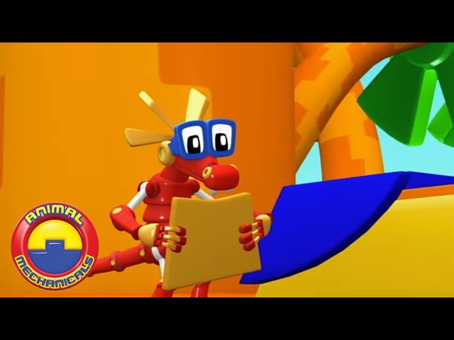 Animal Mechanicals | Mechana Racer Island 🏎️ | Cartoons for Kids