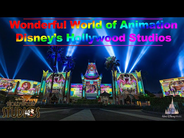 8K Wonderful World of Animation on Disney's Hollywood Studios Grauman’s Chinese Theatre VR180 3D