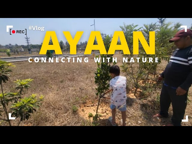 🏞Ayaan is connecting to Nature