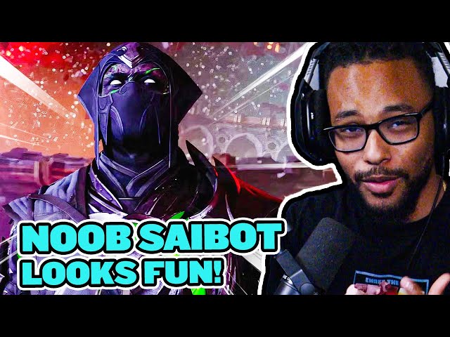 NOOB SAIBOT OFFICIAL TRAILER REACTION! - Mortal Kombat 1