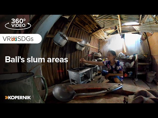 Bali's slum areas