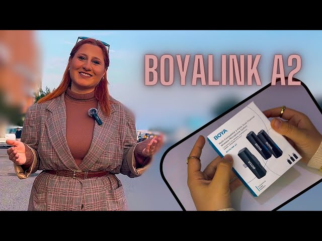 BOYALINK A2 Wireless Microphone Review | Unboxing and Indoor-Outdoor Test