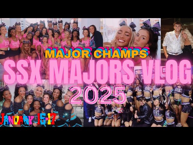 SSX 2025 Majors Vlog ⭐️🎥💖🎬🥇🦈