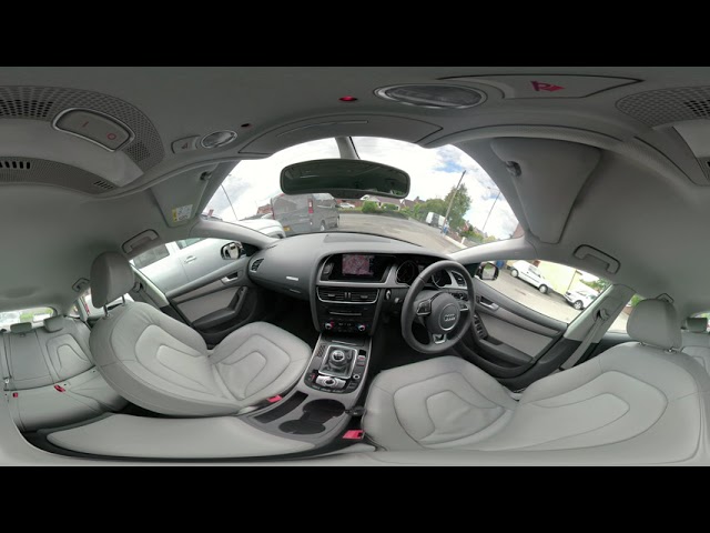 360° All Round Interior View Of Our 2014 Audi A5 2 0 TFSI SE Technik Sportback quattro 5dr DE14YTF V