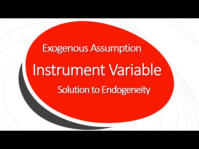 Instrument Variable (IV) Solution to Endogeneity Problem | 2SLS | 2 Stage LeastSquare | Econometrics